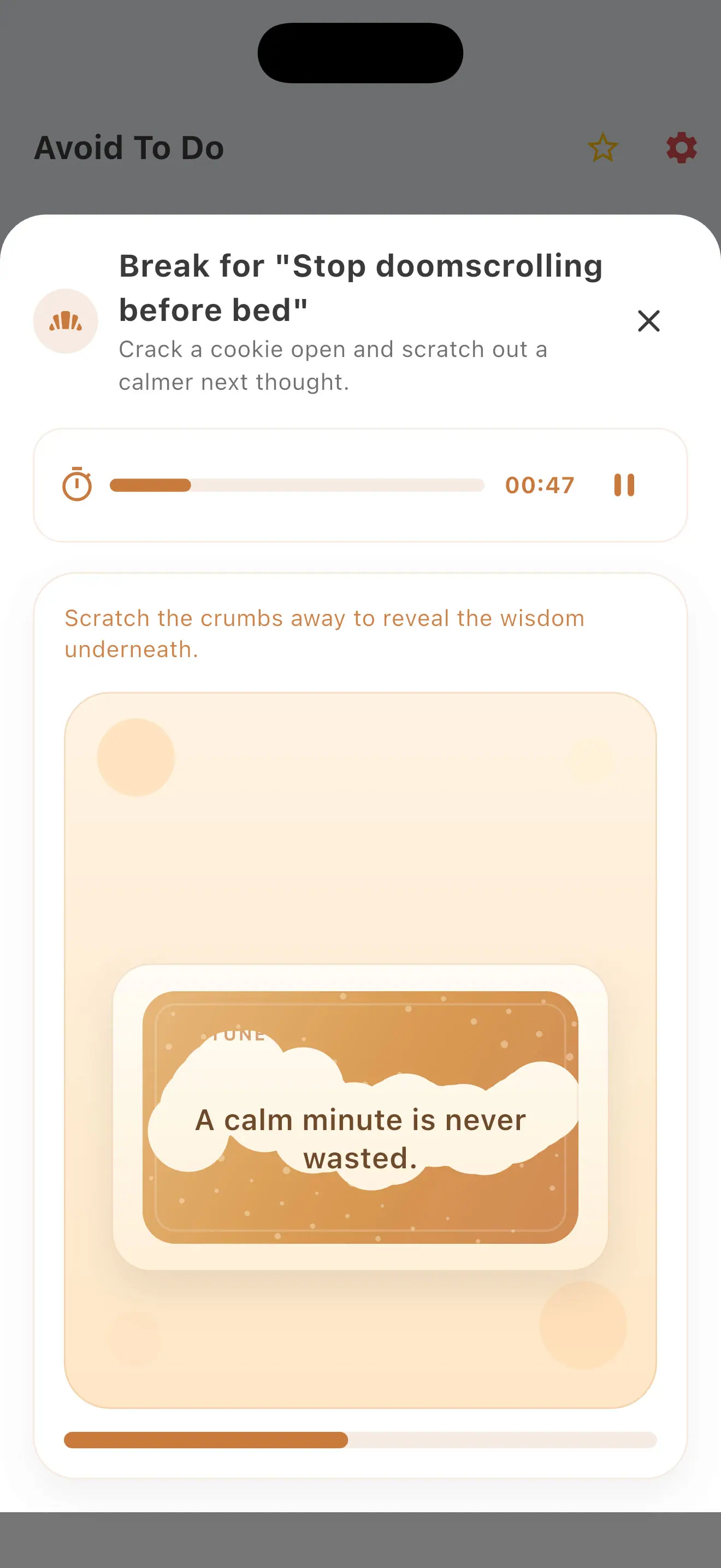 Avoid Zen Room break tool screenshot